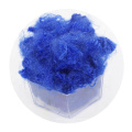 virgin Polyester Staple Fiber with blue color for sale